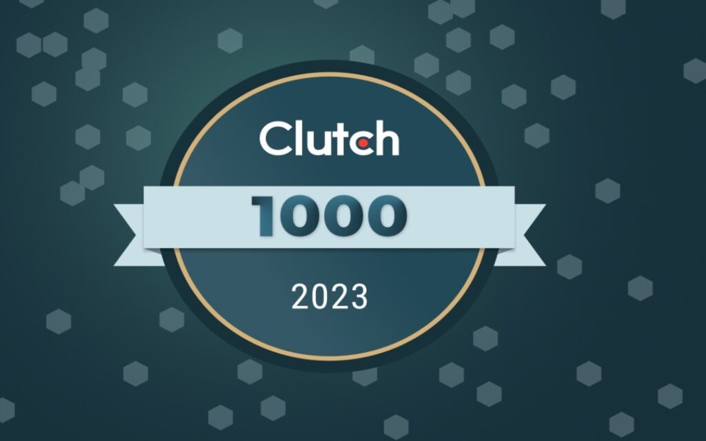 dotLinkers znalazło się na liście Clutch 1000 w 2023 roku