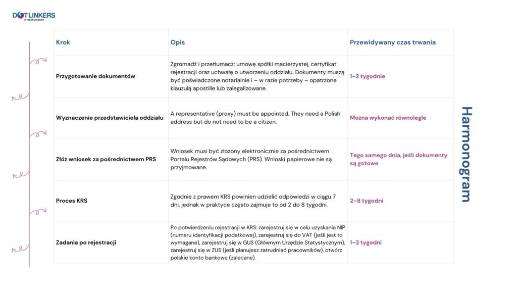 dotLinkers - IT Recruitment Agency | Jak Szybko Można Otworzyć Oddział IT w Polsce?